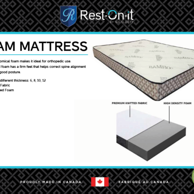 FOAM MATTRESS - Rest-On-It