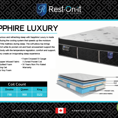 SAPPHIRE LUXURY - Rest-On-It