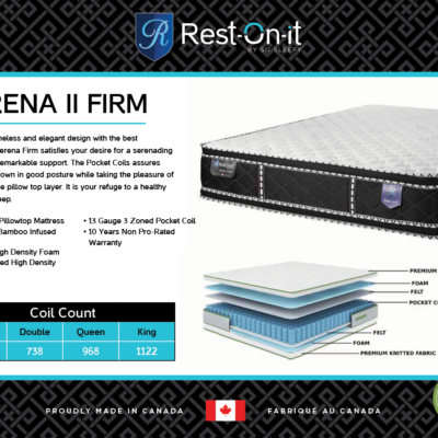 SERENA II FIRM - Rest-On-It
