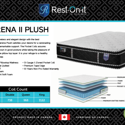 SERENA II PLUSH - Rest-On-It